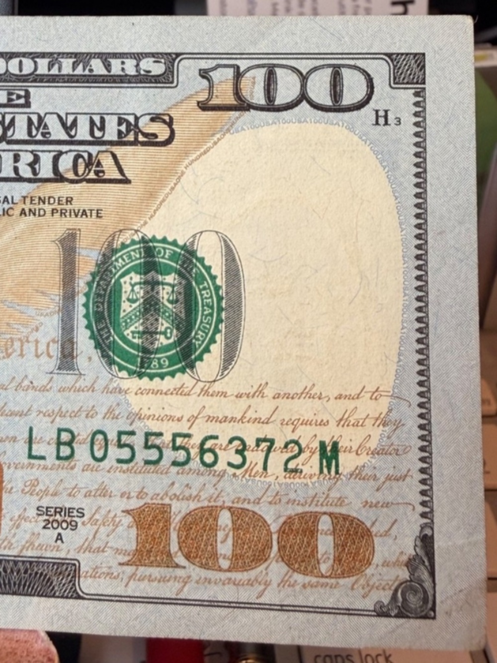 2009 $100 Triple 5s New York Note-Sec. Geithner #206276926416